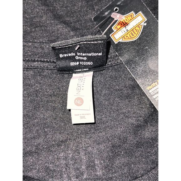 NWT Harley-Davidson  Rolling Stones America Tour Short Sleeve T-Shirt Size 3XL - Picture 5 of 8